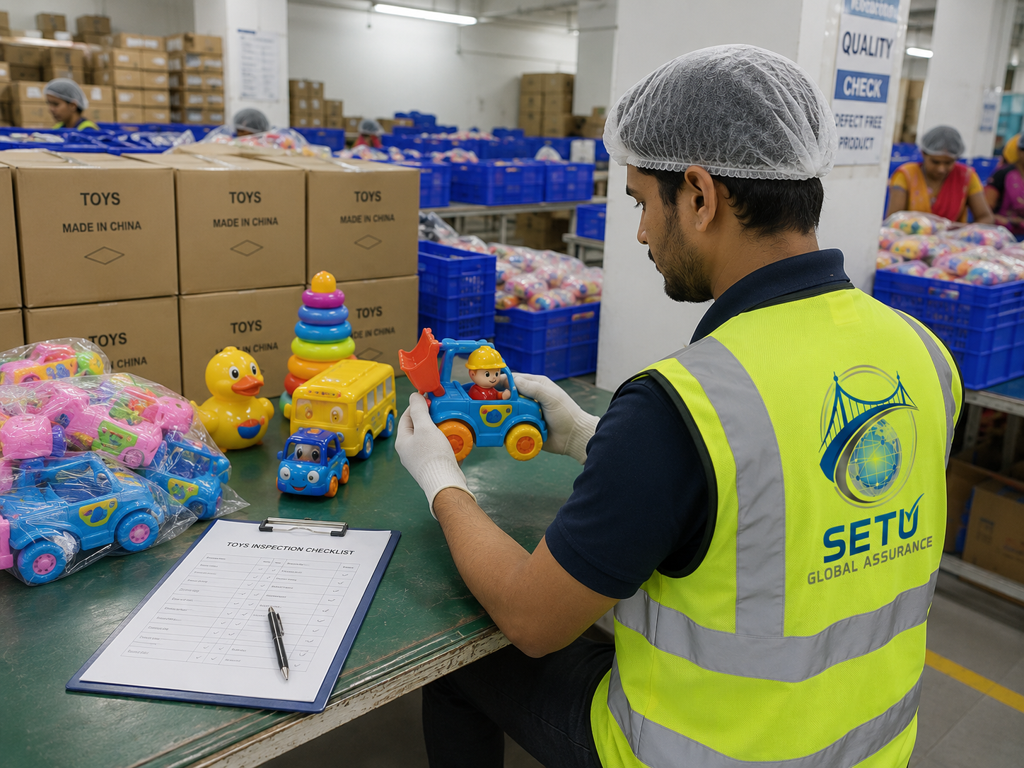 Toy safety and quality inspection
